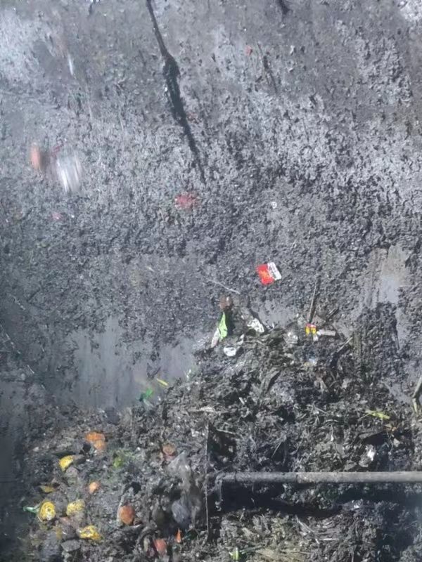 淮上污水池清理